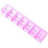 Pill Box Organiser 7 Day,Pill Pot,Medication Box, one Time A