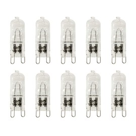 VSTAR® G9 Halogen Bulb, 50-Watt 120-Volt Halogen G9 Base,Pack of 10