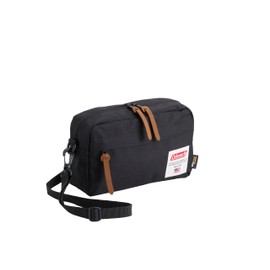 Coleman American Classic Pouch, Black, Unisex, Outdoor, Travel, Lightweight, Compact, Black, One size