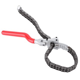 Moofey Chain Wrench, Oil Filter Wrench, 13.8in Oil Filter Removal Tool Pliers, Handle Adjustable Auto Car Repairing Tool