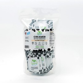 Simply Natural Sweetened Condensed Milk Creamer Single-Serve 9 grams sachet, All Natural Coffee/Tea Creamer (70 sachets bag, Milk Flavor)