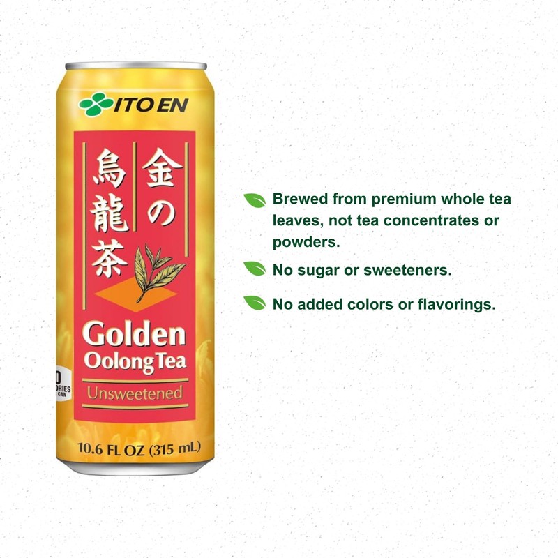 Ito En Golden Oolong Tea, Unsweetened, 10.6 Ounce (Pack of