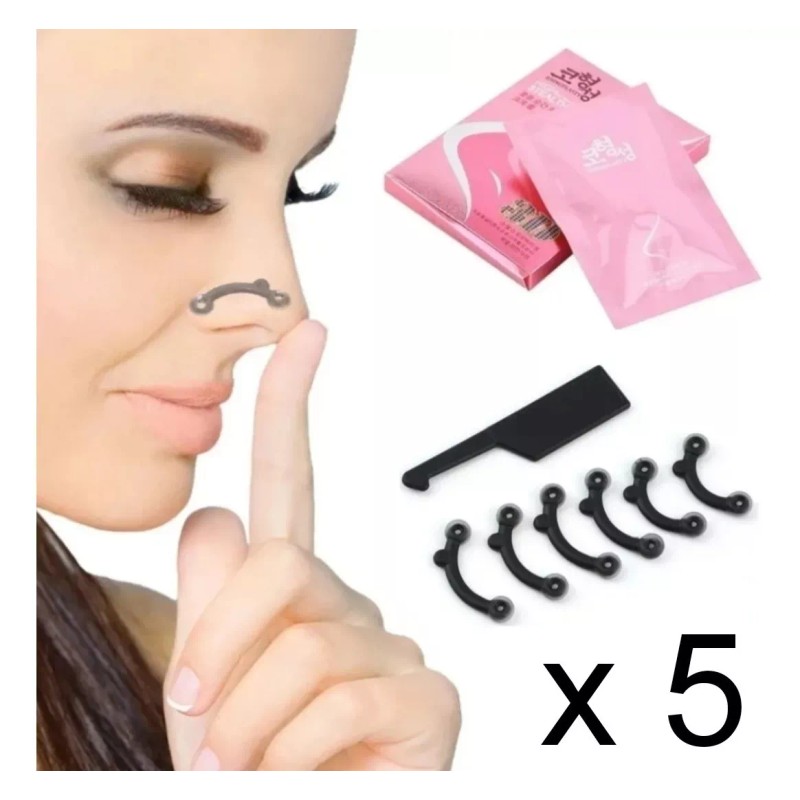 Beser 5 Pz De Respingador De Nariz C/u 3 Pares