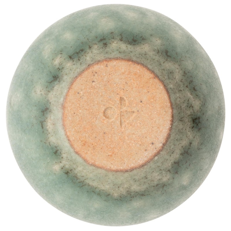 Marui Pottery MR-3-4309 Shigaraki Ware Hechimon Guinomi, Ochoko, Diameter Approx.