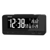 Adesso FS-01 BK Rainbow Display Radio-controlled Watch, Black