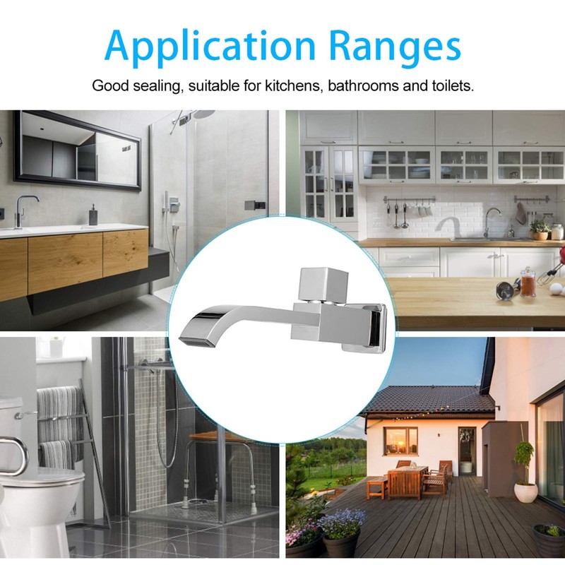 G1 / 2 Thread Wall Tap Single Cold Waterfall Sink