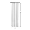 Titanker Small Stall Shower Curtain Liner Washable, 36 x 72