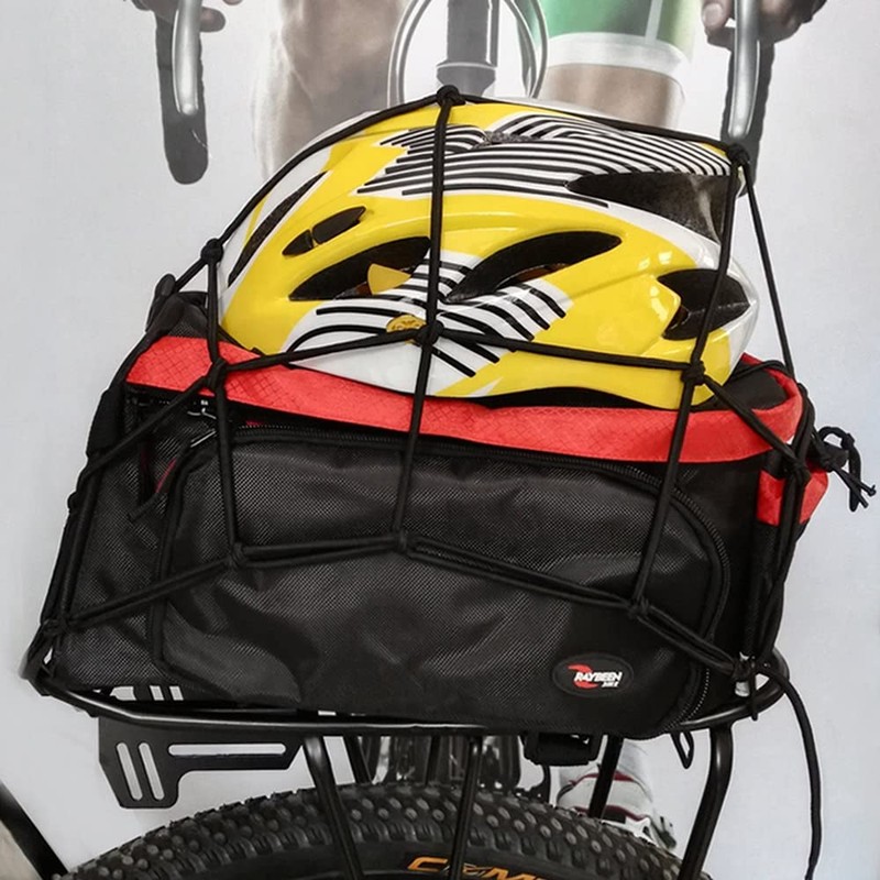 1 Pack Motorcycle Net, Motorcycle Helmet Net Luggage Cargo Net
