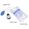 500ml Pressure Infuser Bag with Gauge and Pump Transparent Hospital