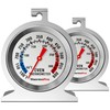 ThermoPro 2-Pack Oven Thermometer for Gas Oven, 50-300°C/100-600°F Instant Read