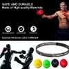 Unbranded Boxing Reflex Ball Headband Set 4 Balls Speed Training