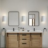 ZEROUNO White Resin Modern LED Wall sconces Wall Lighting Set