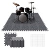 20 Pieces Sound Absorbing Interlocking Floor Mats, 11.8 x 11.8