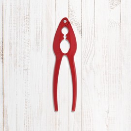 Maine Man Premium Lobster and Crab Cracker Set - Heavy-Duty Zinc Alloy Seafood Shell Opener, Professional-Grade Kitchen Tool for Crab Legs, Lobster Claws, 6-Inch Red Crackers, 2-Pack