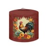 DISNIMO Sunflower Rooster Pressure Cooker Cover Dust-proof Cover for Rice