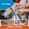 CLEANHOME Microfiber Mop Floor Dust Mop with Extendable Long Handle,