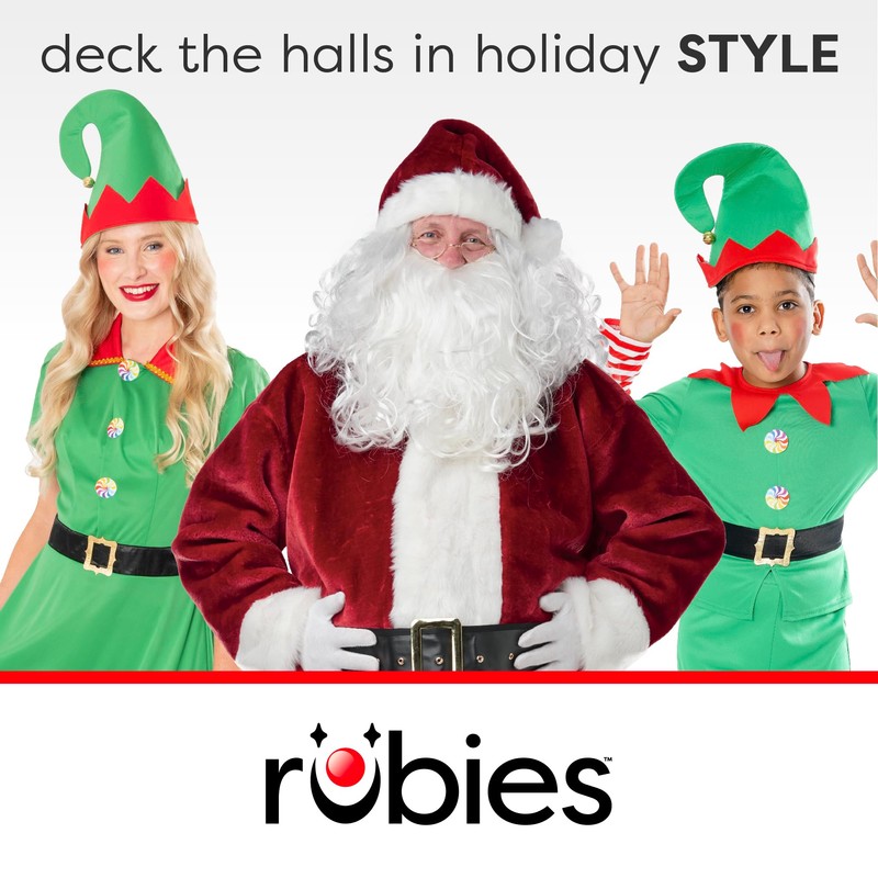 Bristol Novelty BH521 Christmas Accessory | Elf Hat with Ears