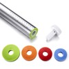 Rolling Pin and Pastry Baking Mat Set, Rolling Pins with