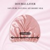 Chloven 100% Mulberry Silk Bonnet for Sleeping Women - Silk
