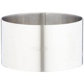 Ibili Clasica Dessertring rund, 8 cm Durchmesser, 4,5 cm Höhe, 1 Stück