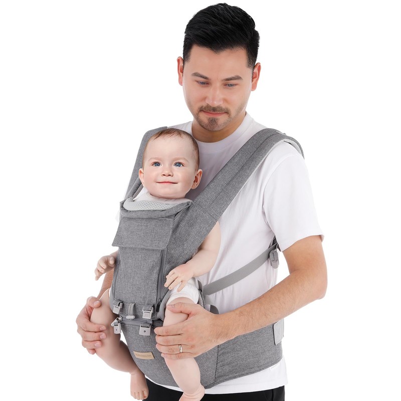 Baby Carrier Newborn Carrier Advanced 6-in-1 Carrier Multifunction Toddler Carrier