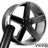 VViViD Auto Rim Air-Release Adhesive Vinyl Wrap 24 Inch x