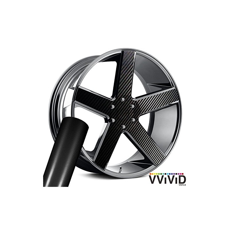 VViViD Auto Rim Air-Release Adhesive Vinyl Wrap 24 Inch x