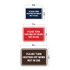 Signs ByLITA Classic Framed Please Turn Heating Off When Not