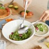 4 Packs Serving Spoons, 22cm Large Stainless Steel Serving Spoons