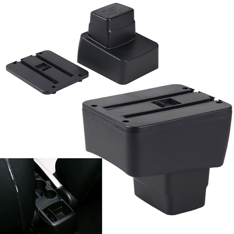 HRCHCG Compatible with Toyota Yaris Armrest Yaris IA Sedan, Adjustable
