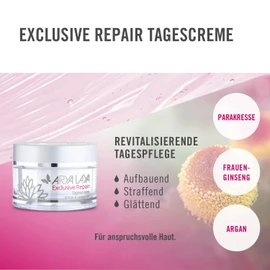 ARYA LAYA Exclusive Repair Day Cream Firming Anti-Ageing Care with Noticeable Instant Effect: Improves Moisture, Elasticity & Smoothness If Skin Vitality, 50 ml