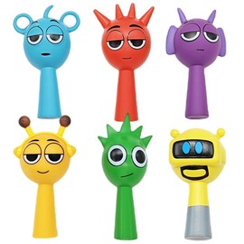 Sprunki Figures Toys 6pcs Sprun-ki Figures Set, Spruki Figures Game Model Statue Collectible Sprunki Birthday Decorations Gifts, Spruki Merchandise Model For Fans Kids Adults