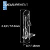 Jamiikury 10pcs Locking Shelf Pins – 5mm Cabinet Shelf Pegs,