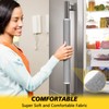 Metonsto Refrigerator Door Handle Covers, 4pcs, Kitchen Appliance Decor, Fridge