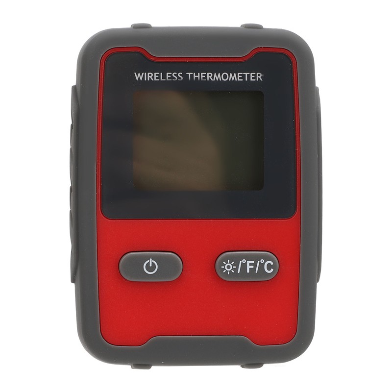 500ft Wireless Meat Temperature Meter High Accuracy LCD Backlit Temperature