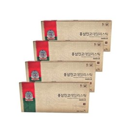 CheongKwanJang Red Ginseng Jingo Daily Stick 10g x 30 sachets x 4 boxes / 정관장 홍삼진고 데일리스틱 10g x30포x4박스