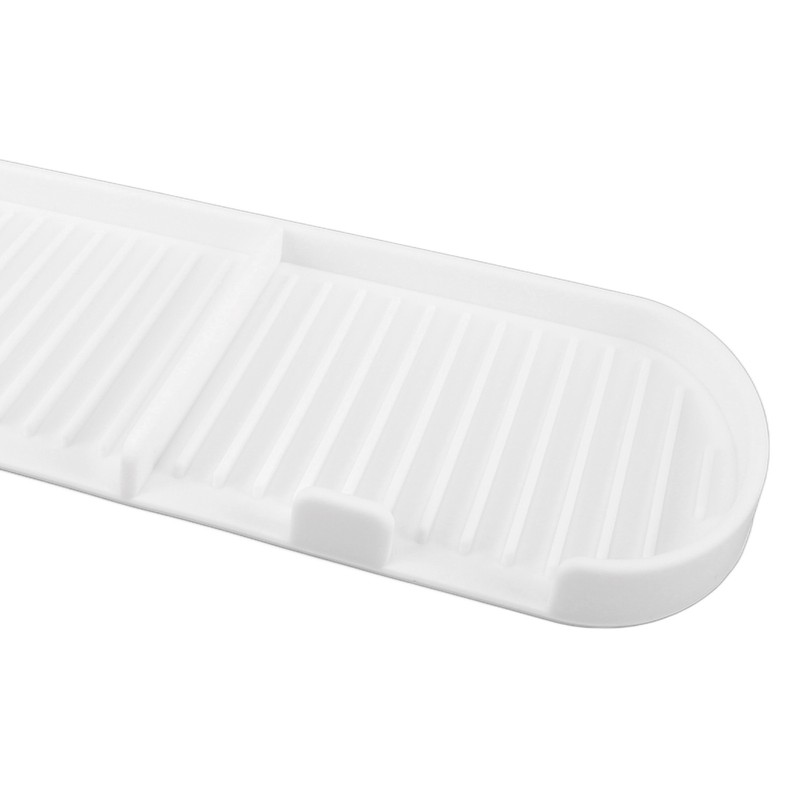 Counter Silicone Drainage Tray Food Grade Skid Resistance Frosted Bottom