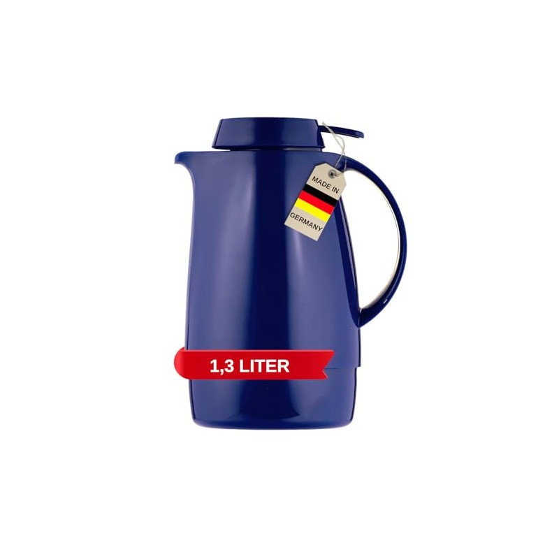 Helios Servitherm Thermoskanne Dunkelblau 0,6L – 6h Heiß - Hält