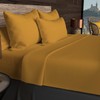 Soleil d'Ocre Cotton Fitted Sheet, Yellow, 140 x 190 cm