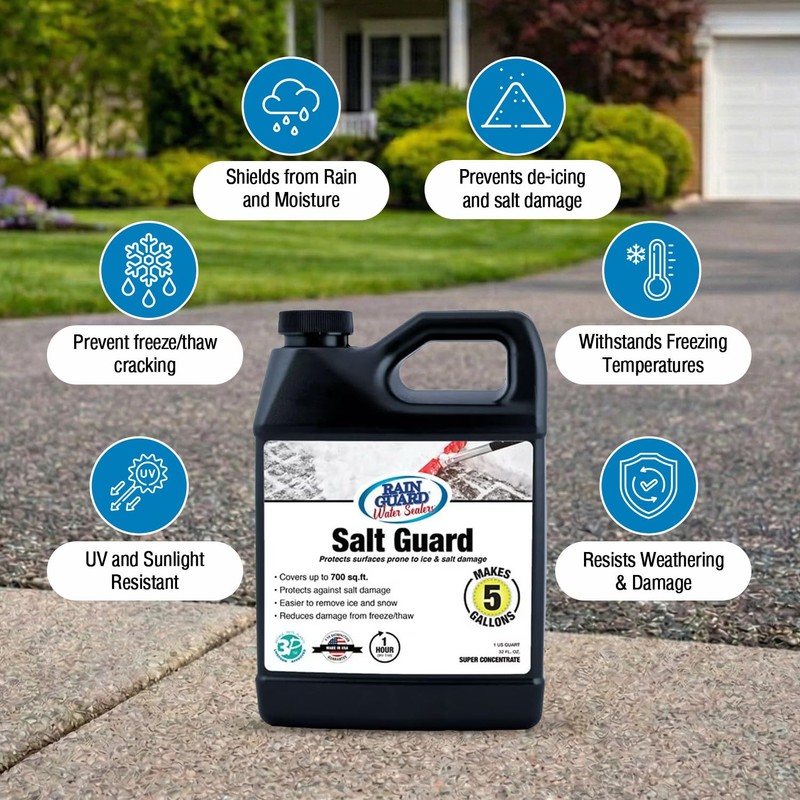 Rain Guard Water Sealers SP-1005 Salt Guard Concentrate Makes 5