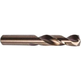 Precision Twist 5995956 Stub Drill Bit: 0.3438" Diam 135° Cobalt Coated, RH Cut