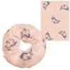 Soul-Cats Children's Loop Scarf Unicorn Cotton Viscose Pink Glitter, pink