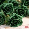 DuHouse 10pcs Fake Roses Artificial Silk Flowers Faux Rose Flower