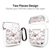 MOSNOVO Case for Airpods 1 & Airpods 2, Protective Clear