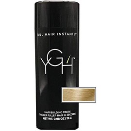 YGH Hair Building Fibers - Conceals Hair Loss in 15 Seconds - 100% Undetectable - 0.98 oz / 28g Bottle - Instantly Thicken Thinning Hair