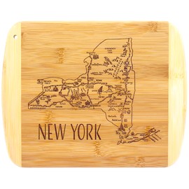 Totally Bamboo A Slice of Life New York Bamboo Serving and Cutting Board