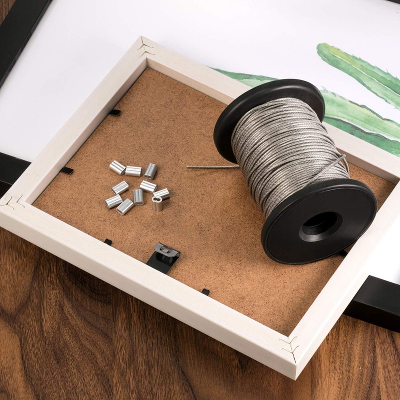 Vinyl Coated Picture Frame Hanging Wire, Stainless Steel Wire Spool