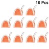 KESYOO 10Pcs Keychain Funny False Tooth Design Adorable Hanging Ornament