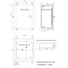 Ordentlich IP65 Weatherproof Metal Box Wall-Mounted Electronic Equipment Enclosure Box