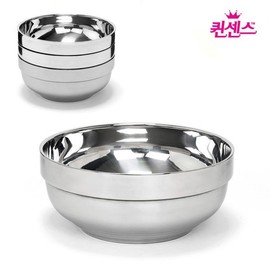 Queen Sense Double Vacuum Stainless Steel Cold Noodle Maker 18cm/noodle dish/water boiler/bowl / 퀸센스 이중진공 스텐 냉면기 18cm/면기/탕기/그릇